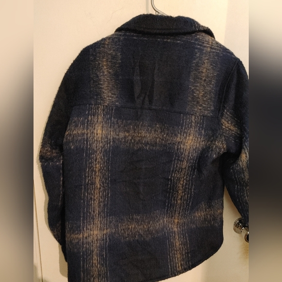 Abercrombie & Fitch Sherpa Lined Shirt Jacket Sz.XS NWT - Picture 10 of 13